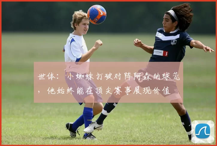 世体：小蜘蛛打破对阵阿森纳球荒，他始终能在顶尖赛事展现价值